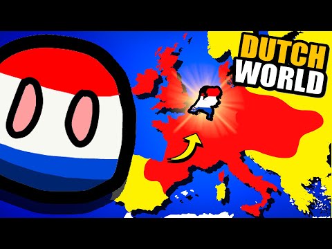I Created a DUTCH World in An Epic Strategy Game... (Countryball Europe 1890)