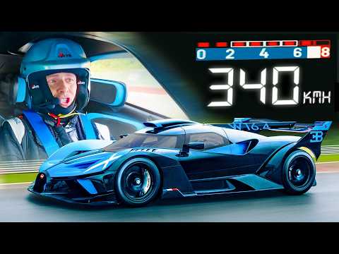 ¡Probando el coche más extremo de Bugatti a más de 320 km/h!