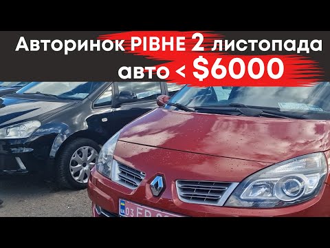 Бюджетні авто до $6000 на Рівненському авторинку 2 листопада #авторинокрівне