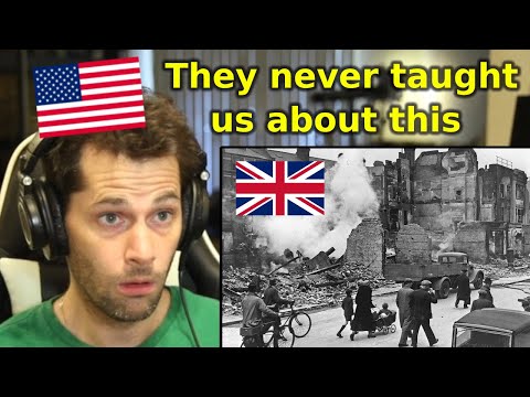 American Reacts to The Blitz | UK World War 2