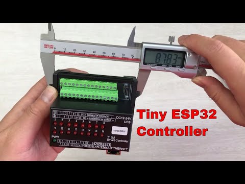 Tiny ESP32-S3 Smart Controller For Home Automation IoT Project in 2025