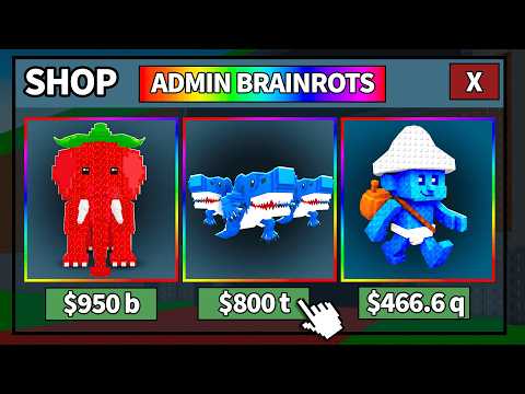 Starting Over But You Can Buy OWNER Brainrots!