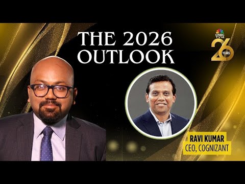 CNBC-TV18 Turns 26 | Cognizant CEO Ravi Kumar S On IT Outlook, AI Disruption, Growth &amp; More