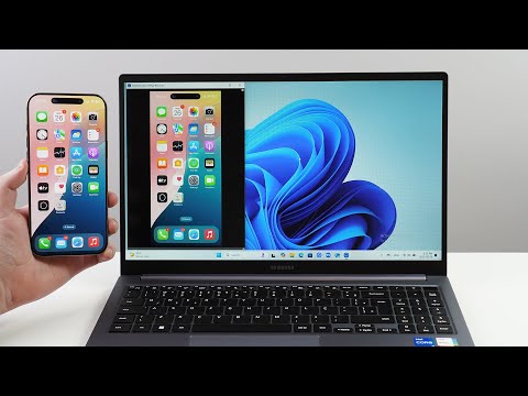 How To Mirror iPhone Display to Windows PC (Free!)