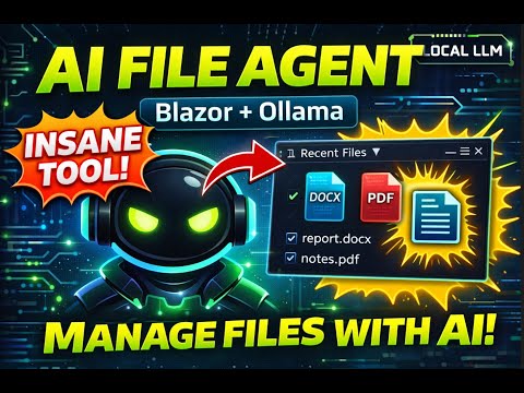 Build Your Own AI File Assistant with Blazor & Local LLMs (Like Claude Code Cowork)