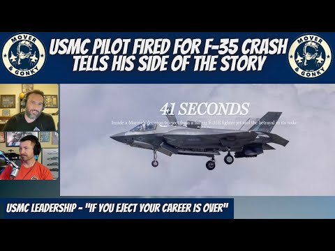Fighter Pilots Review: F-35B Ejection From the Pilot’s Perspective