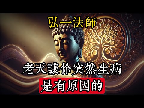 弘一法師：記住，人是不會無緣無故生病的#佛學 #禪宗 #佛教哲學 #佛教經典