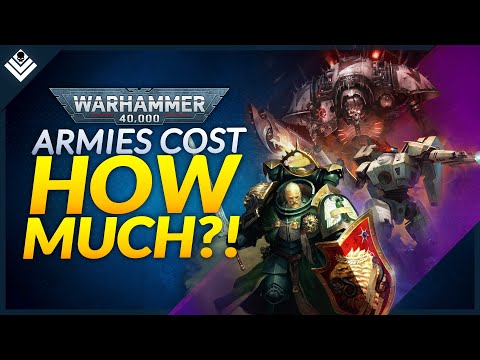 How Much Does a Warhammer 40k Army Actually cost? Every Faction Covered!