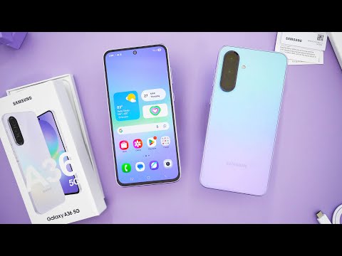Samsung Galaxy A36 5G Unboxing, Hands-On & First Impressions! (Lavender)
