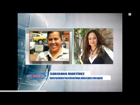 Entrevista Ricardo Rocha a San Juana Martínez.