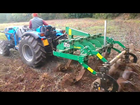 Unique tractors or cultivator work, a selection of videos from different countries