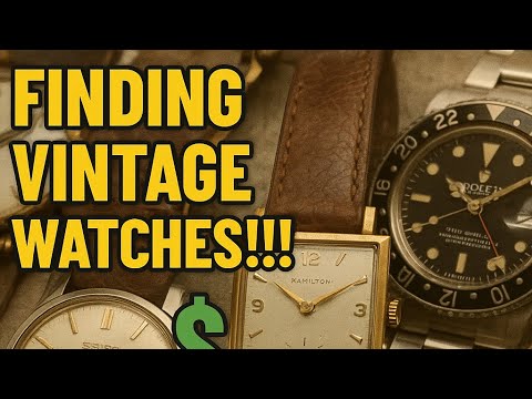 Hunting for Vintage Watches at Largest Antique Mall in America! 