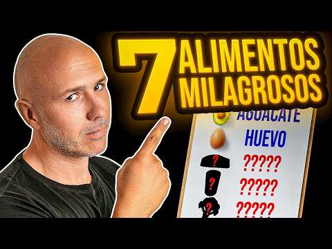 7 ALIMENTOS  (FÁCIL De Conseguir) Que Van A SANAR Y EVITAR Que Tengas ENFERMEDADES | DIETA MILAGROSA