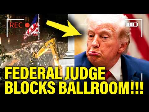 🚨Trump BALLROOM BLOCKED by Federal Judge…PERMANENTLY!!!