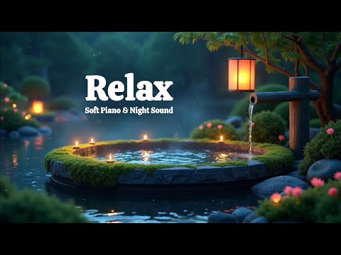 Gentle Night Piano Music for Relaxation, Calm Mind and Peaceful Sleep