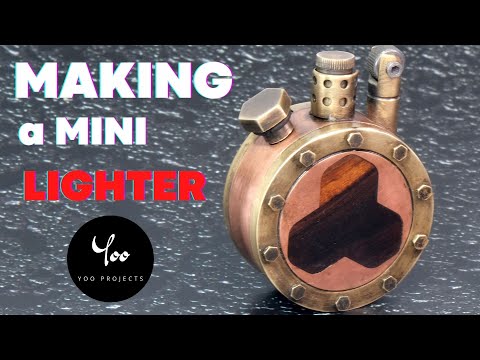 Making Mini Lighter  | Steampunk Style