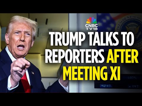 Had An Amazing Meeting With Xi: Donald Trump Opens Up Speaking To Reporters In Air Force One | N18G