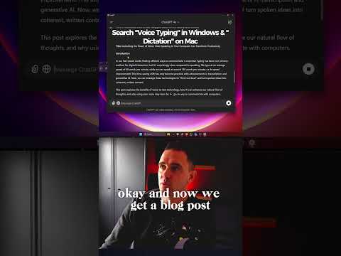 The EASY Way to 4x Your Productivity with Voice Typing Dictation and AI