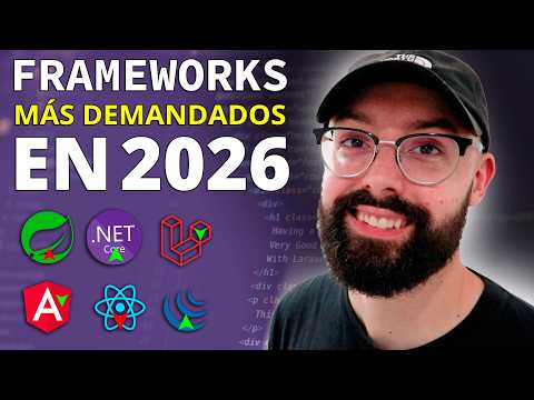 Frameworks de desarrollo web más demandados para 2026