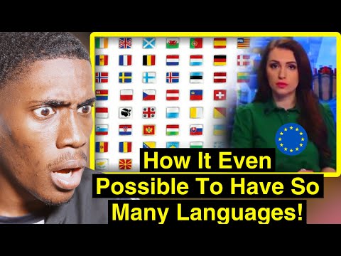 European Language Compilation for Americans || FOREIGN REACTS