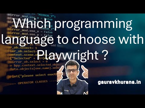 Best Language for Playwright | TypeScript vs Java vs Python vs .NET