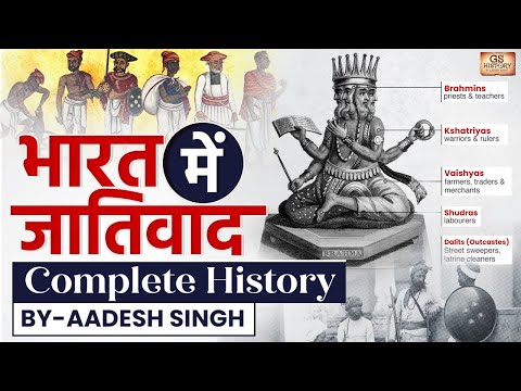 Casteism in India: Complete History | Who are Dalits ? | UPSC | GS History by Aadesh