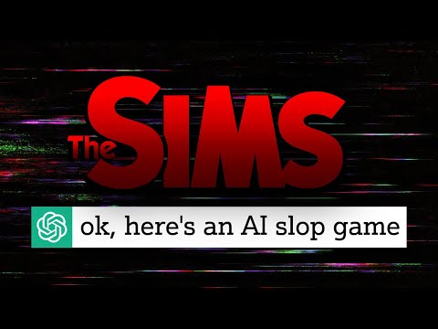 AI Slop is taking over The Sims, i guess.