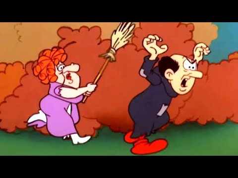 Run away, Gargamel! | The Smurfs | Cartoons for Kids