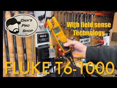 Fluke T6-1000, measure Amps & Volts wirelessly AT THE SAME TIME!!