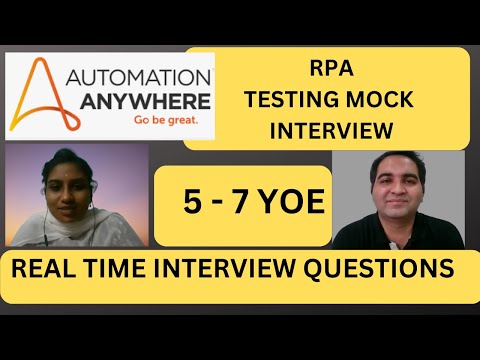 Automation Anywhere Interview Questions | RPA Interview Q&A