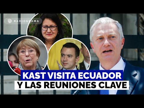 Kast's visit to Ecuador amid key meetings and the design of his first cabinet