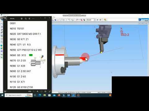 كورس تعليم الخراطه CNC كنترول فانوك وسيمنز سينمورك و Gsk بطريقة سهلة وبسيطه تواصل واتساب 01017836155