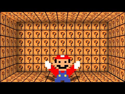 Can Mario Collect 999 item Blocks in Super Mario Bros.?