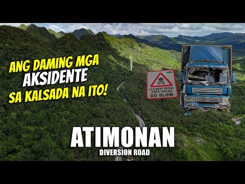 BAKIT AYAW NILA DAANAN ANG KALSADA NA ITO? ATIMONAN DIVERSION ROAD | Alternate route to Bicol.