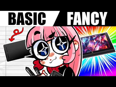 I TESTED THE SIMPLEST TO FANCIEST DRAWING TABLETS // feat xppen