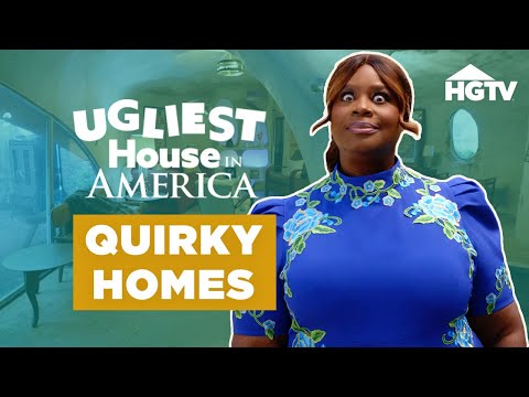Strangest Houses That We Kind of Love | Ugliest House in America | HGTV