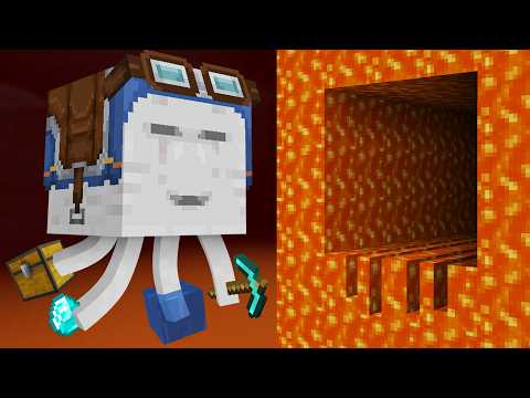 How Minecraft Mobs Build Secret Bases...