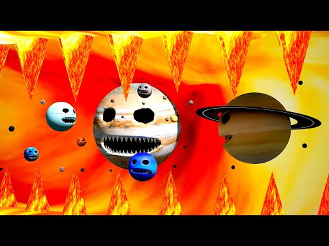 Solar System Awake: The Planet-Eating Battle Begins! (3D Realism)