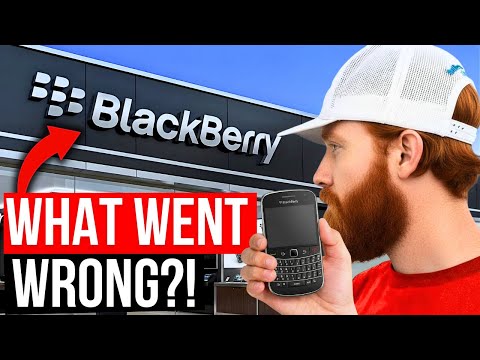 The rise and fall of BlackBerry: A $84 billion collapse