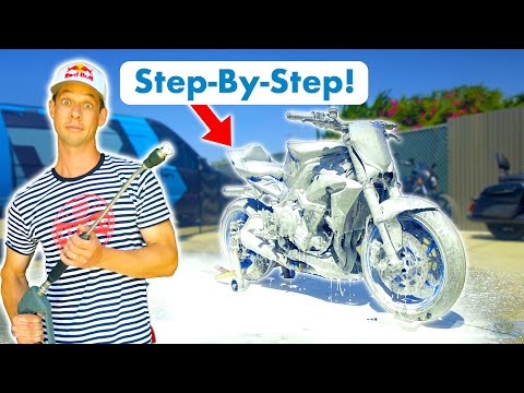 How to DEEP CLEAN your motorcycle