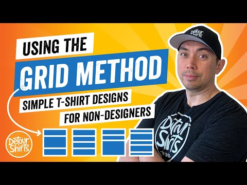 T Shirt Design Secrets for Non Designers - The Grid Method plus Other Helpful Ideas to Inspire You