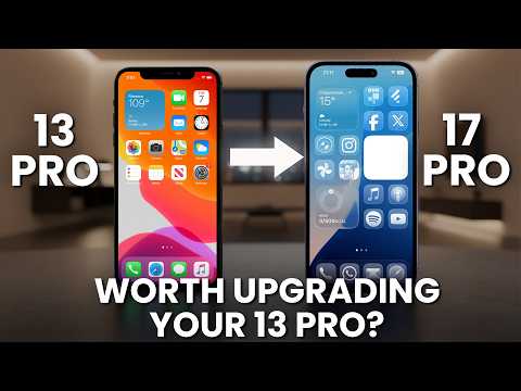 iPhone 13 Pro vs iPhone 17 Pro: Is it actually worth upgrading?