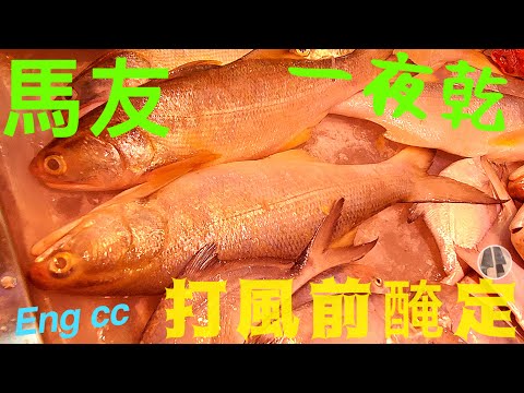 風暴消息🌀樺加沙🌀打風￼前醃定有靚魚食🌟現時街市最多👍🏼🌟試過好味請點讚/訂閱/分享💫中英文字幕🍀