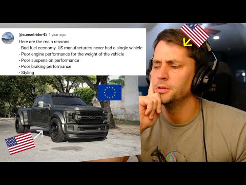 American reacts to Why Did American Cars Fail in Europe?