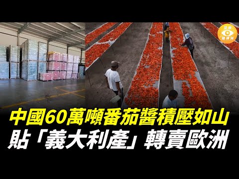 中國60萬噸番茄醬積壓如山，貼「義大利產」轉賣歐洲，義大利怒了！農民開著拖拉機遊行阻塞道路