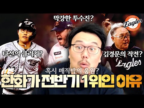 전반기 1위! 40년 한화팬 치과의사가 한화 이글스🦅를 알려드림