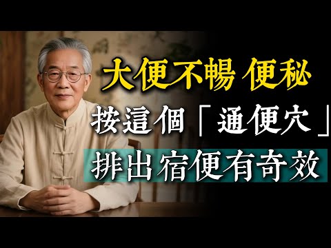 大便不通暢、經常便秘？手指上有個「通便穴」，每天這樣按3分鐘，排出宿便有奇效。