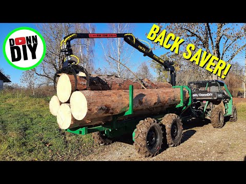 Homemade Timber Trailer PROPER TEST