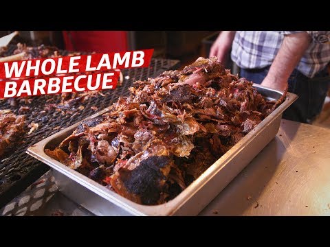 Testing North Carolina Barbecue Techniques on a Whole Lamb — Prime Time