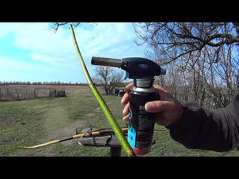 Как сделать стрелу для деревянного лука.